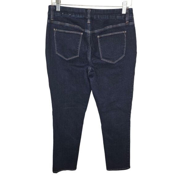 Chico's Dark Wash Ankle Skinny Jeans Size 0 Small - Picture 2 of 5